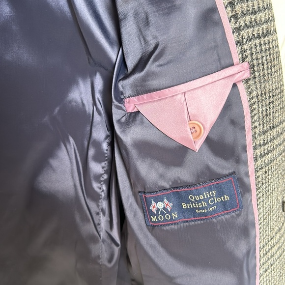 J. Crew Willa Blazer in Houndstooth Wool Grey Black Size 8 - Picture 13 of 16